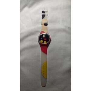 Swatch Damien Hirst Disney Mickey Mirror Spot Watch SUOZ290S 05760/19999